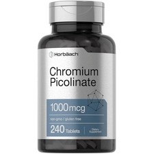Picolinato de Cromo 1000mcg Apoya Niveles Saludables de Azucar en la Sangre240ct picture