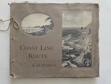 California Coast Line Route Antique Portfolio of Photos c 1905, 25 Photogravures picture