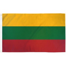 LITHUANIA COUNTRY 3'X 5' POLY FLAG picture