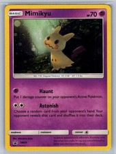 MIMIKYU - SM29 HOLO P SUN & MOON PROMO POKEMON NEAR MINT MIMIKYU - picture