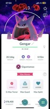 Shiny GIGANTAMAX Gengar Dark Skies Background Max Final - P T C 0r T r a d e picture