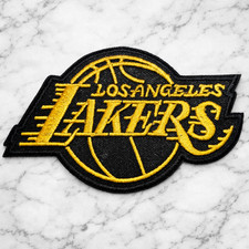 LA LAKERS EMBROIDERED NBA IRON ON PATCH 4