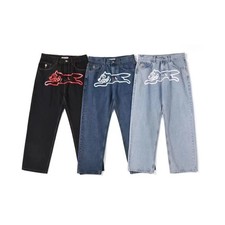 BBC Billionaire Boys Blub bbcicecream Wide Leg Jeans Running Dog 30-40in picture