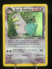 Dark Slowbro 12/82 Team Rocket Holo Rare Unlimited English Pokemon TCG 2000 picture