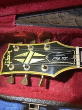 1980 Gibson 3 Pickup Les Paul Custom Black Beauty Guitar Outfit  picture