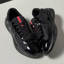 Prada America's Cup 'Black' Men's Lightweight Sneakers New ⛵ picture