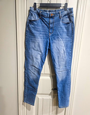 No Boundaries Women’s Juniors Skinny Light Wash Blue Denim Jeans 5-Pocket picture