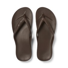 Archies NEW Arch Support Flip Flops UNISEX Brown All Sizes Ships Free picture