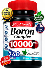 Lab | Boron |10 Mg | 240 Servings | Boron Supplement for Men | Boron | USA Stock picture