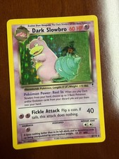 Team Rocket Dark Slowbro Holo Rare 12/82 EN Unlimited 60 HP Pokemon TCG picture