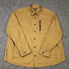 Duluth Alaskan HardGear Stone Run Standard Fit Overshirt Shirt Jacket Mens 2XL picture