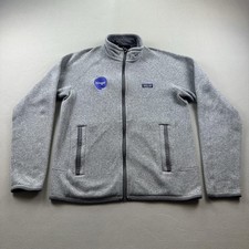 Patagonia Better Sweater Jacket Mens Small Gray Fleece Casual Full Zip STY 25526 picture