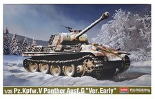 Academy 1/35 Panther Ausf. G Early Version 13529 WWII German Tank Model Kit picture