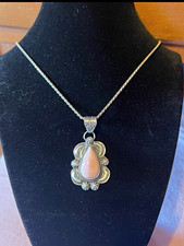 Sterling native pink conch pendant ￼ picture