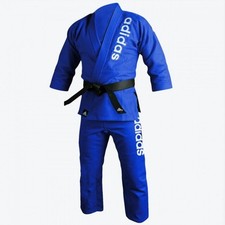 adidas Jiu-Jitsu Blue BJJ Double Weave Training Kimono Gi picture
