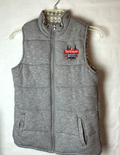 Gameday Couture Tax Slayer Gator Bowl Florida Gray Women’s Zip Front Vest Medium picture