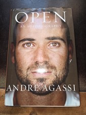 Alfred A. Knopf Open: An Autobiography by Andre Agassi Hardcover Illustrated picture