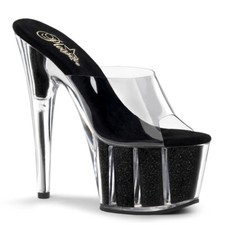 PLEASER ADORE-701G Women's Black 7