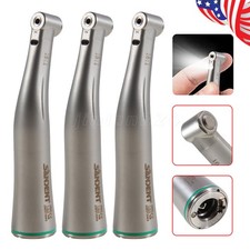 3PCS Dental 16:1 Endo Handpiece Endodontic Contra Angle LED Fiber Optic Push picture