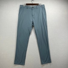 Free Fly Nomad Pants Mens 34x32 Blue Chino Stretch Performance Tech Golf Preppy picture