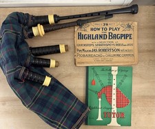 Vintage Highland Bagpipes (Please Read Description) picture