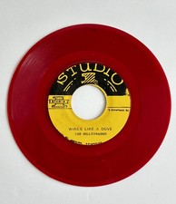 Rare 1966 STUDIO ONE Red Vinyl 45 The Hilltonaires WINGS LIKE A DOVE Jamaica picture