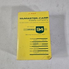 Vintage McMaster-Carr Supply Company Catalog 94 Los Angeles CA Industrial picture