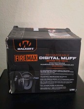 Walker's FireMax Electronic Earmuffs with Rechargeable Battery Open Box New picture
