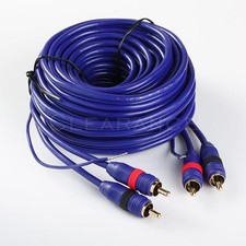 16ft 16' HIGH PERFORMANCE DIRECTIONAL BALANCE RCA 2 Male to Male Audio Cable picture
