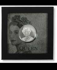 2022 Cook Islands $5 1 oz Silver Queen Elizabeth II Memoriam Proof 🔥🔥🔥 picture