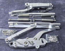 FOR 1969 1970 1971 1972 POLISHED Chevelle Billet Aluminum Hood Hinges 6061-T6CNC picture