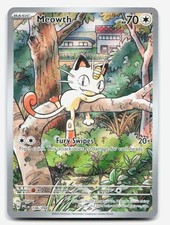 Meowth 106/094 Me02: Phantasmal Flames Illustration Rare - IR picture