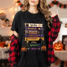 Spooky Season VHS Tapes Shirt Retro 90s Horror Movie Lover Gift Vintage Unisex T picture