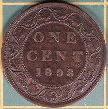 1898-H Canada large cent picture