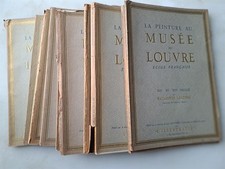 TWELVE Softbound Volumes La Peinture au Musee du Louvre, 1920s ART picture