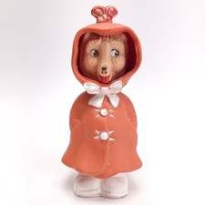 Vintage 1956 Bonnytex Little Red Riding Hood Wolf Flip Head Rubber Squeak Toy picture