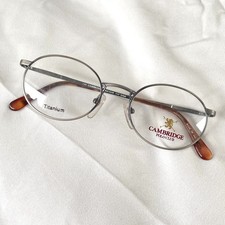 VTG Cambridge Titanium Eyeglasses Eyewear Glasses Frames 51-19-140 Japan picture