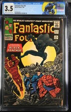 Fantastic Four #52 CGC 3.5 1st Appearance of the Black Panther picture