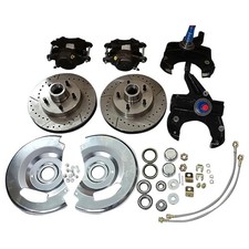 Drop Spindle Disc Brake Conversion Kit for 1963-1970 Chevy 1/2 Ton Pickup 5x5 picture