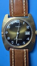 Vintage 1975 Timex Sprite Calendar, Mechanical Unisex Watch, Serviced, Running picture