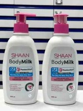 2 Packs Shaan Body Milk Strengthening with Hyaluronic Acid, Niacinamide 2x 300ML picture