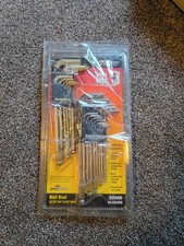 Bondhus 22pc GoldGuard BrightGuard Ball End Hex L Wrench Set Metric SAE Inch USA picture