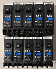 10 PCS Eaton BRP120DF 20A Dual Function Circuit Breaker picture