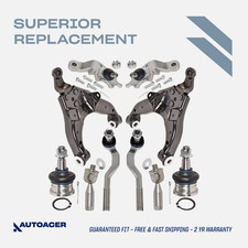 AUTOACER -10p Front Control Arms, Ball Joints & Tie Rod End Kit For Tacoma 98-04 picture