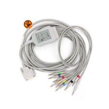 Fit For Edan SE-1200 SE-12 Express ST-1212 ，15pin ECG/EKG 12 Leadwire Cable picture