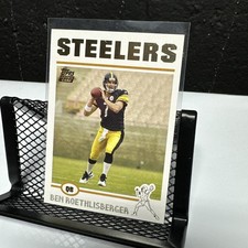 2004 Topps Collection BEN ROETHLISBERGER RC #311 Gold Lettering Steelers picture