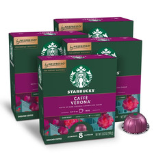Starbucks by Nespresso Vertuo, Caffè Verona, Dark Roast Nespresso Pods, 30 Count picture