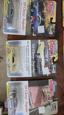 New 1:64 Revell Chevy3cars , 1964 and 1958 & 59 factory sealed boxs picture