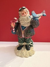 Vtg. ENESCO Professional Santa “The Aviator “ 1993 With Box picture