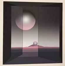 Patrice Breteau Printers Proof MCM Signed Lithograph on Heavy Art Paper- 29